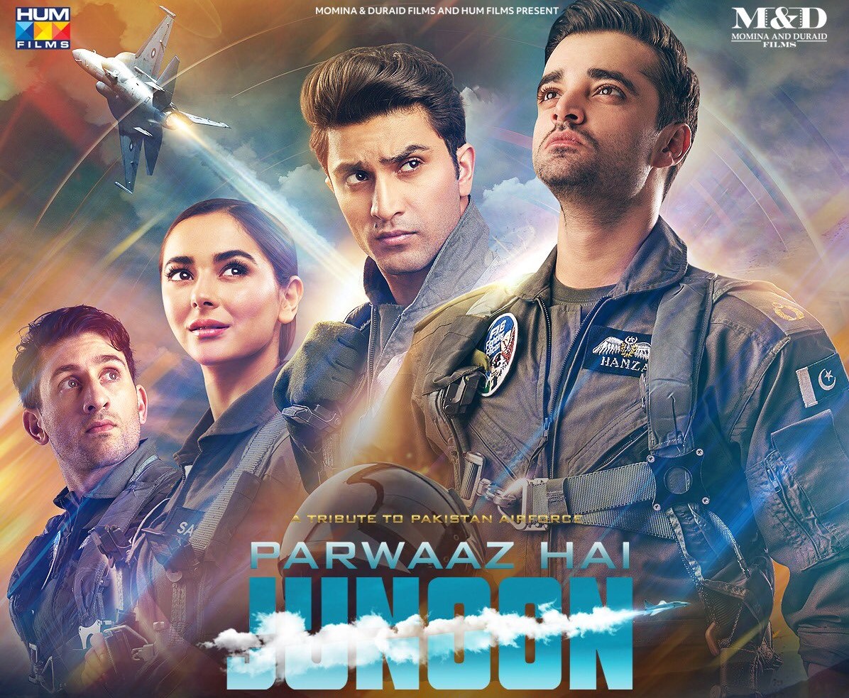 A poster of 'Parwaaz Hai Junoon', the first Pakistani film to release in China after more than 40 years. (Courtesy: Social Media)