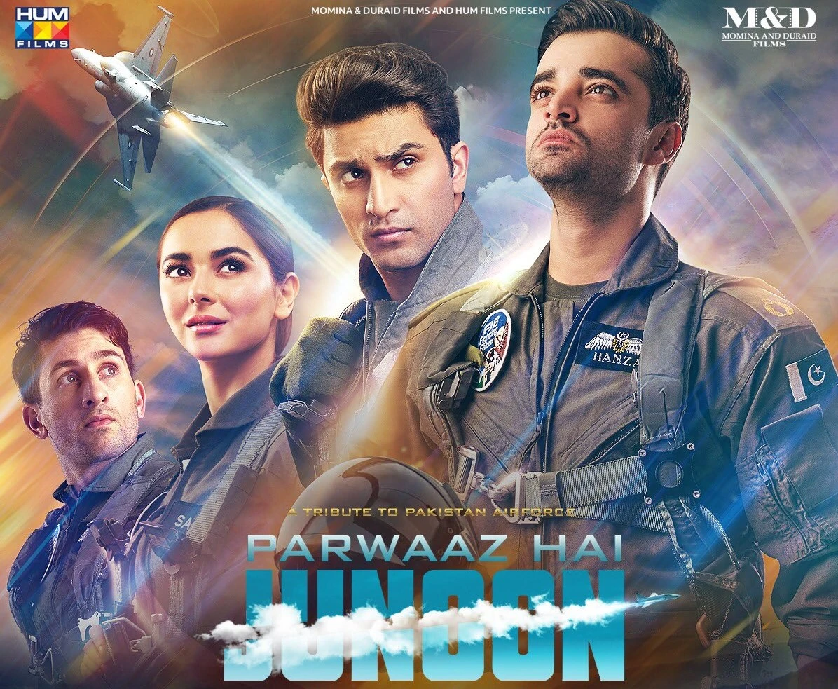 A poster of 'Parwaaz Hai Junoon', the first Pakistani film to release in China after more than 40 years. (Courtesy: Social Media)
