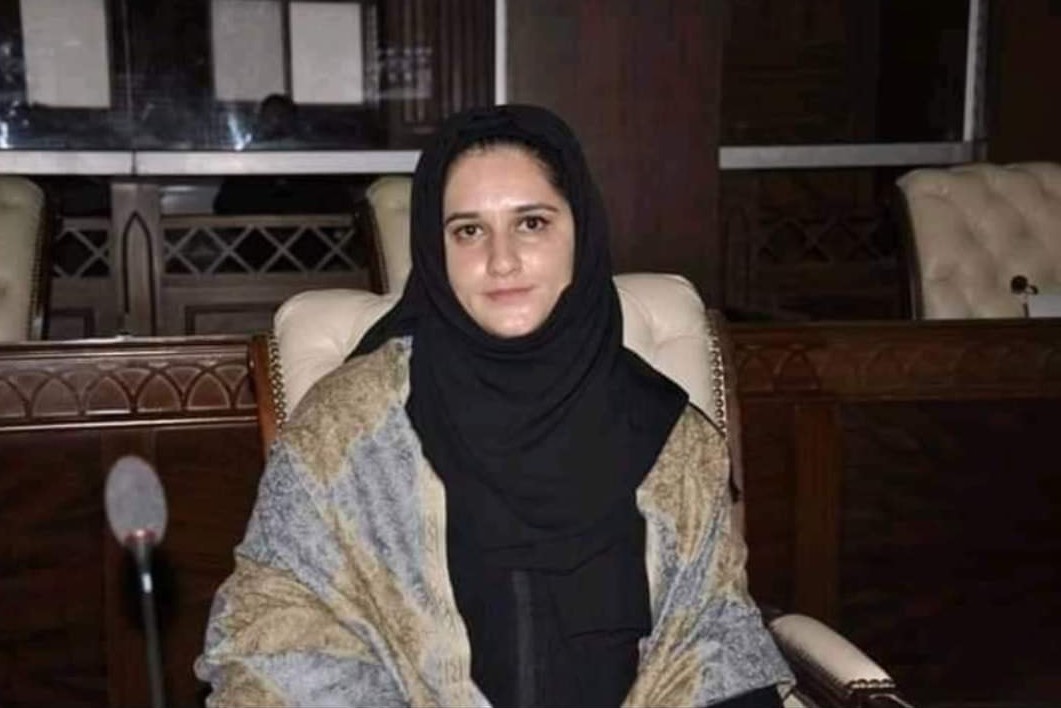 Undated photo of Pakistani Suraiya Zaman, recently elected the youngest lawmaker in the Gilgit Baltistan legislative assembly. (Photo Courtesy: Dr Muhammad Zaman Khan)
