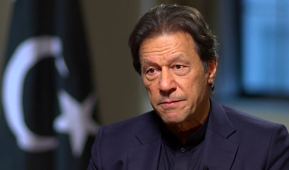 Pakistan's Prime Minister Imran Khan talks to Christiane Amanpour of CNN on Sept. 27, 2019. (Photo courtesy: CNN/File)
