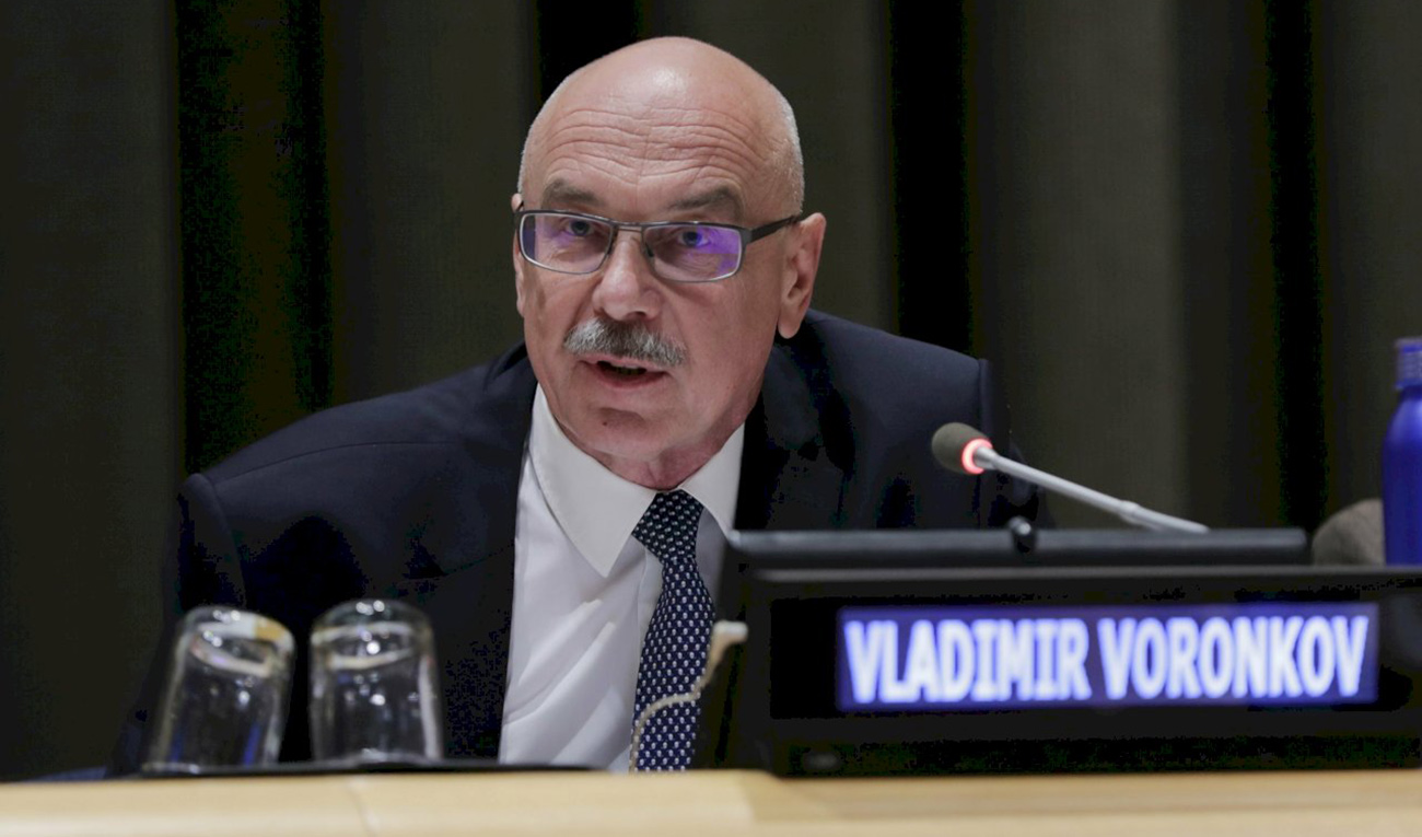 Vladimir Voronkov, Under-Secretary-General of the UN Office of Counter-Terrorism during a special event at the UN Headquarters in New York on May 30, 2019. (AP/File)