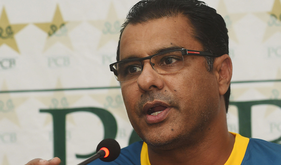 FILE - Pakistan head cricket coach Waqar Younis speaks during a press conference in Lahore on March 11, 2016. (AFP)