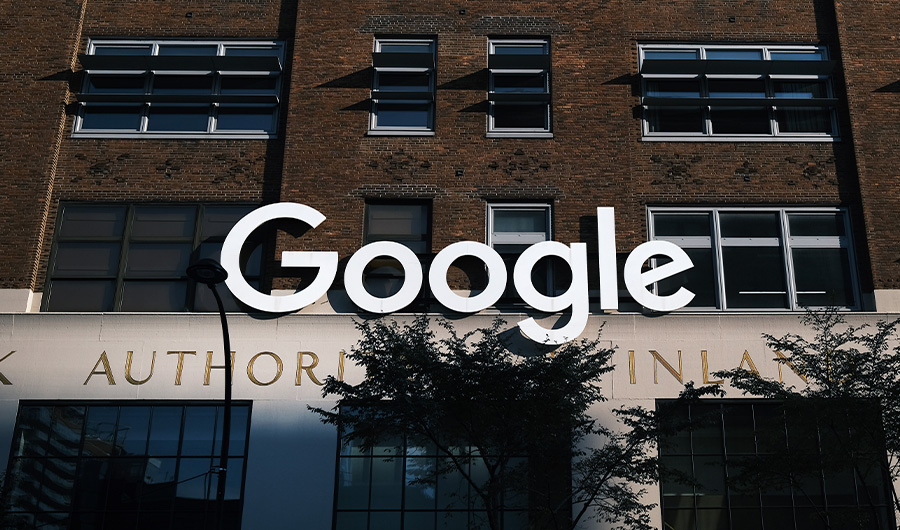 In this picture, Google's offices stand in downtown Manhattan on October 20, 2020 in New York City, U.S. (AFP/File)