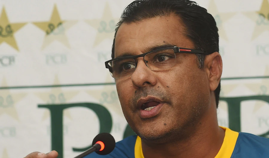 FILE - Pakistan head cricket coach Waqar Younis speaks during a press conference in Lahore on March 11, 2016. (AFP)