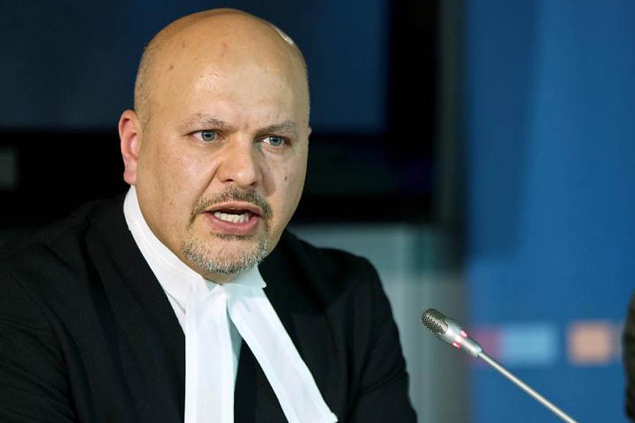 Karim Khan attends a news conference at the International Criminal Court (ICC) in The Hague September 9, 2013. (REUTERS/File)