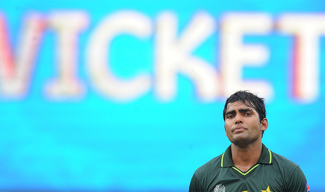 Pakistan batsman Umar Akmal walks back to the pavilion after his dismissal during the Group A match against Canada in the Cricket World Cup tournament at the R. Premadasa Stadium in Colombo on March 3, 2011. (AFP)