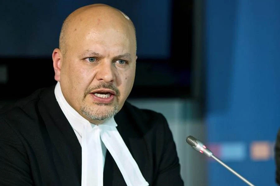 Karim Khan attends a news conference at the International Criminal Court (ICC) in The Hague September 9, 2013. (REUTERS/File)