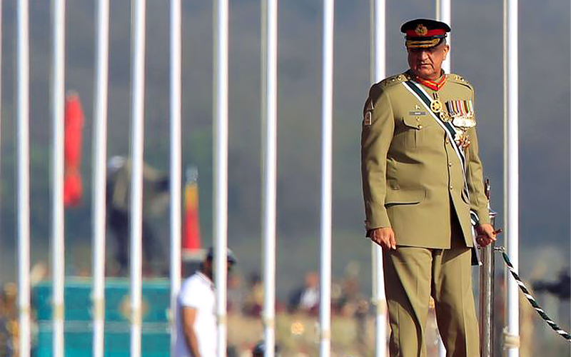Pakistan's Army Chief of Staff General Qamar Javed Bajwa arrives to attend the Pakistan Day military parade in Islamabad, Pakistan, March 23, 2017. (REUTERS/File)