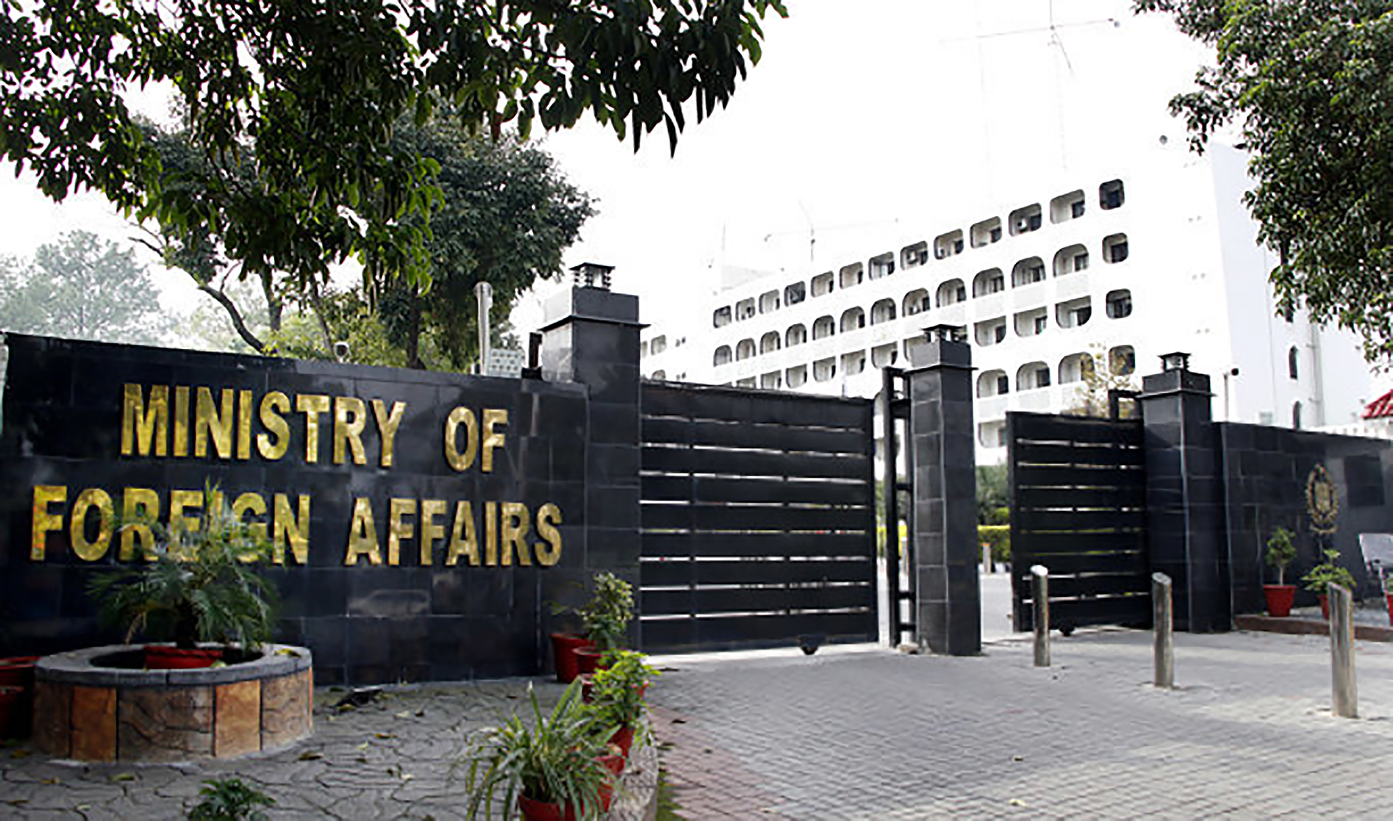 The photograph shows the Ministry of Foreign Affairs building in Islamabad on Jan. 22, 2020. (AN photo)