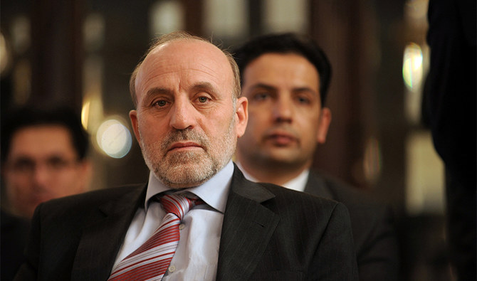 Mohammad Umer Daudzai looks on during a joint press conference at the presidential palace in Kabul, Afghanistan, on October 25, 2010. (AFP/File)