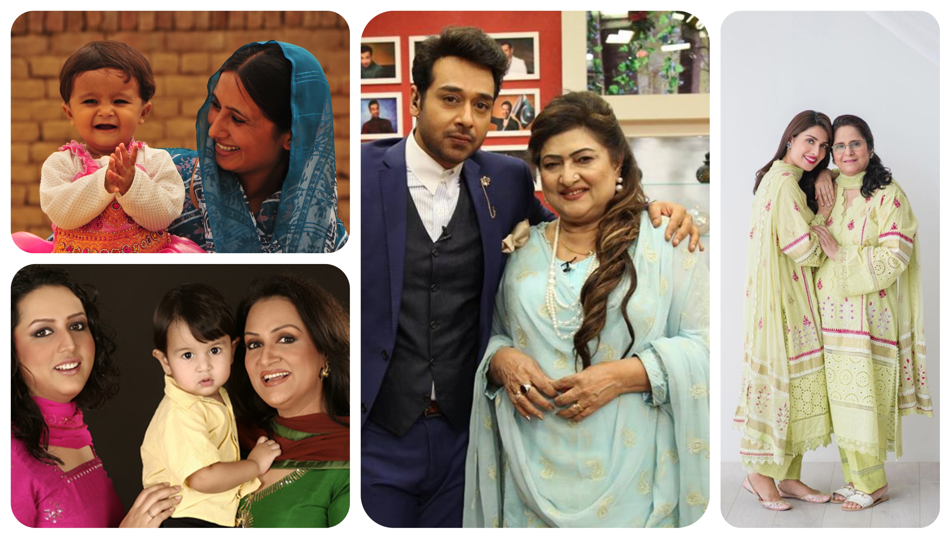 A collage of Mother's day photos. (Photo courtesy: Social Media)