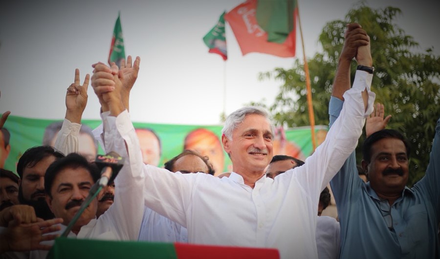 Jahangir Tareen, member of Pakistani Prime Minister Imran Khan’s ruling Pakistan Tehreek-e-Insaf (PTI) poses for a picture during PTI's election campaign in Pakistan's southern Punjab on July 23, 2018. (Photo courtesy: Jahangir Tareen twitter)