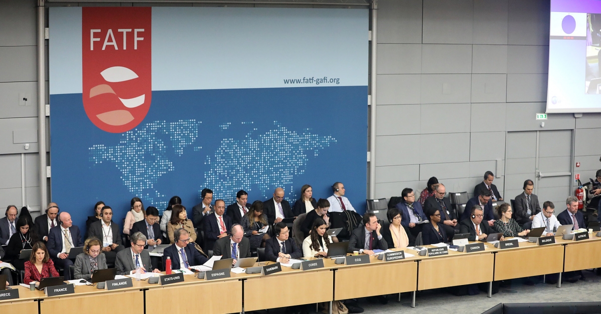 Financial Action Task Force plenary session in progress on Feb. 19, 2020 in Paris. (Photo courtesy: FATF)