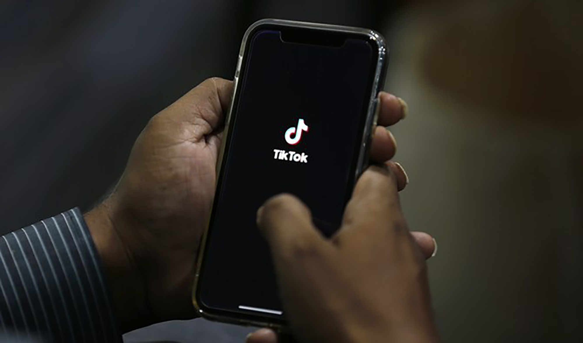 A man opens social media app 'Tik Tok' on his cell phone, in Islamabad, Pakistan, Tuesday, July 21, 2020. (AP/File)