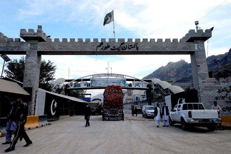 A general view of the border post in Torkham, Pakistan, December 3, 2019. Picture taken December 3, 2019. (REUTERS)