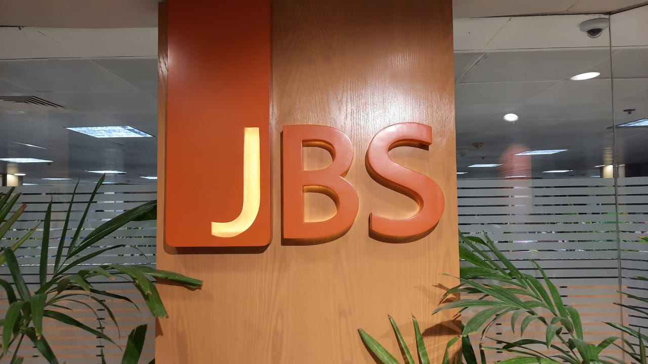 This photo shows the logo of Jaffer Business Systems, a Pakistani conglomerate, displayed at the company's office in Karachi, Pakistan, on October 28, 2021. (AN Photo)