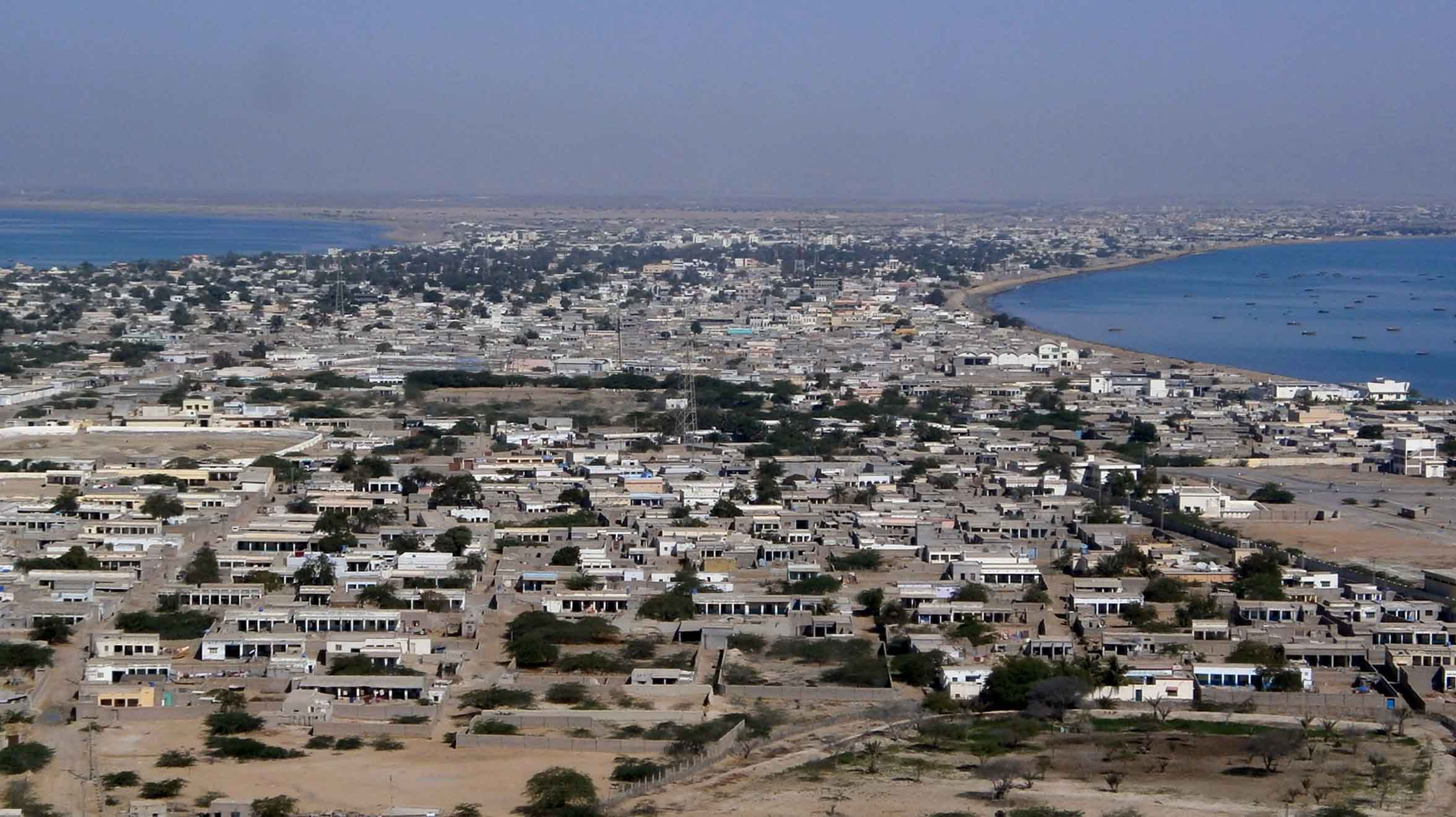 A general view of the residential area in Pakistan's port city of Gwadar on February 12, 2013. (AFP/File)
