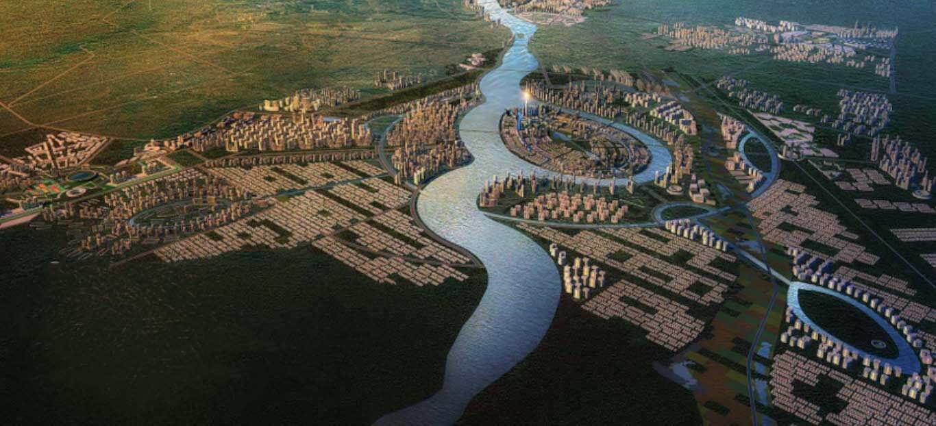 An image of the envisaged Ravi city development Project. (Courtesy: Ravi Urban Development Authority)