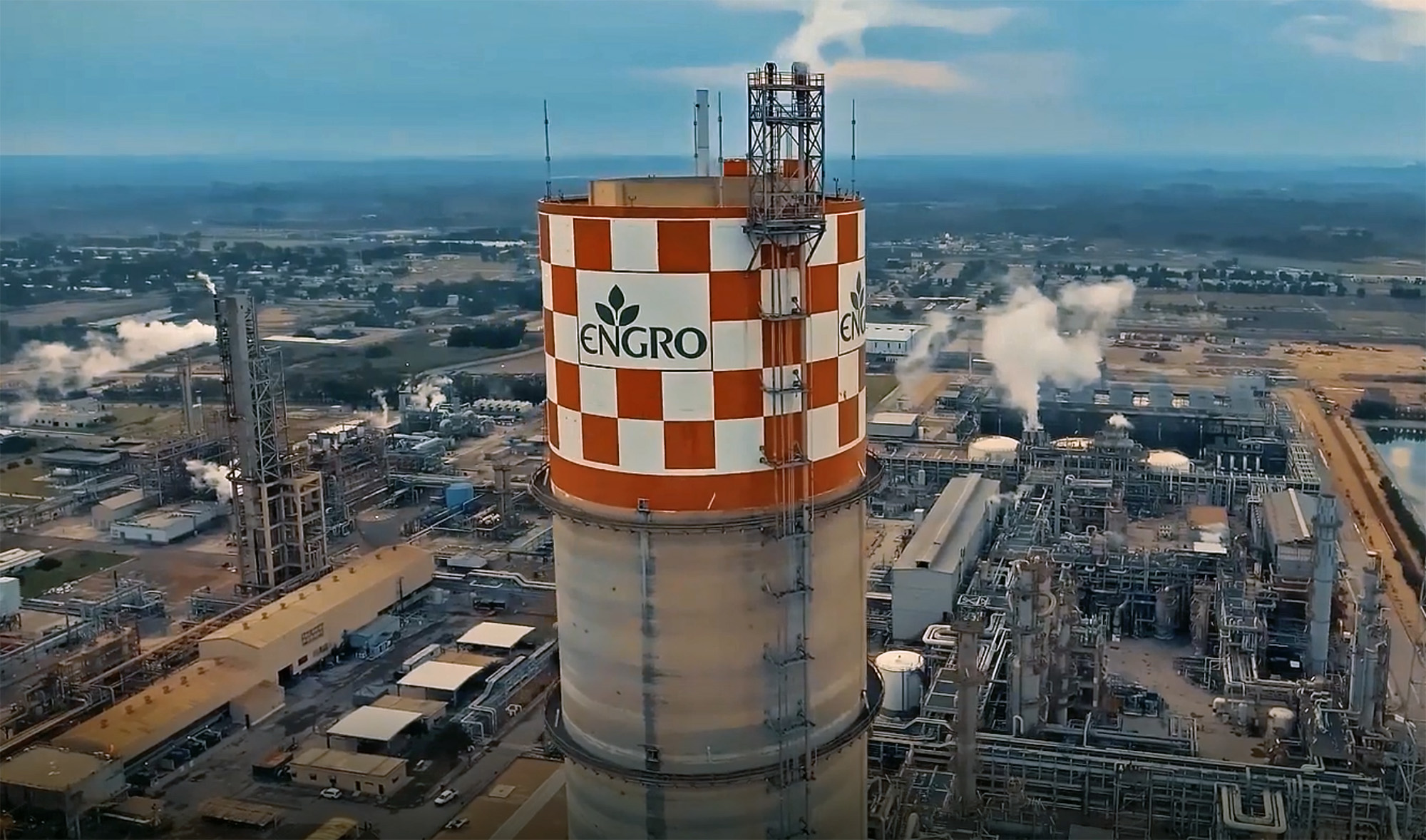 This undated file photo shows Engro Fertilizer's chemical plant in Pakistan. (Photo courtesy: screen grab/engro.com)