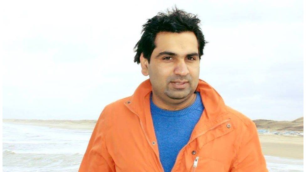This undated photo shows exiled Pakistani blogger Ahmad Waqass Goraya. (Photo courtesy: Twitter)