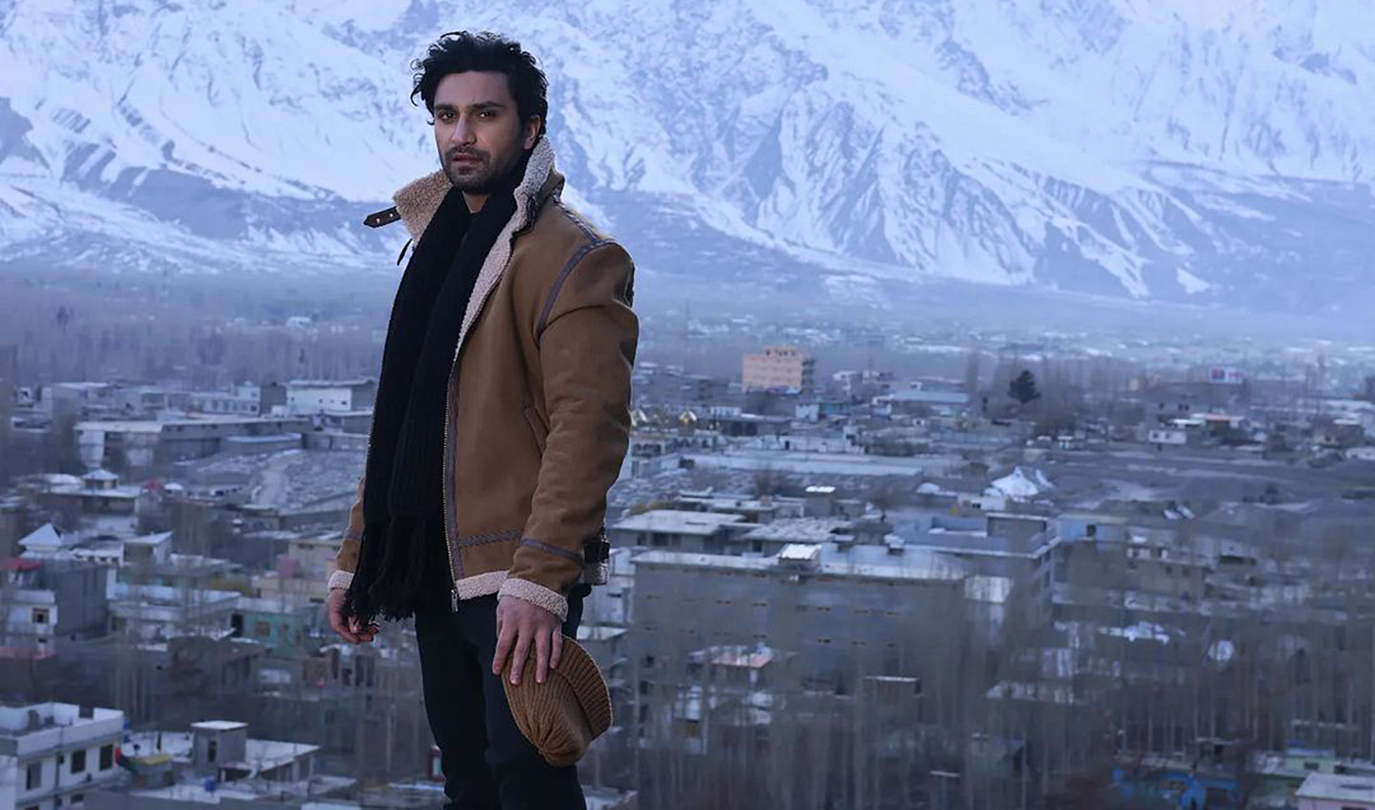 Pakistani actor Ahad Raza Mir poses for a photoshoot. (Photo courtesy: @ahadrazamir/Instagram)