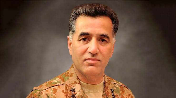 The undated photo shows Corps Commander Peshawar, Lt. Gen. Faiz Hameed. (Photo courtesy: ISPR)