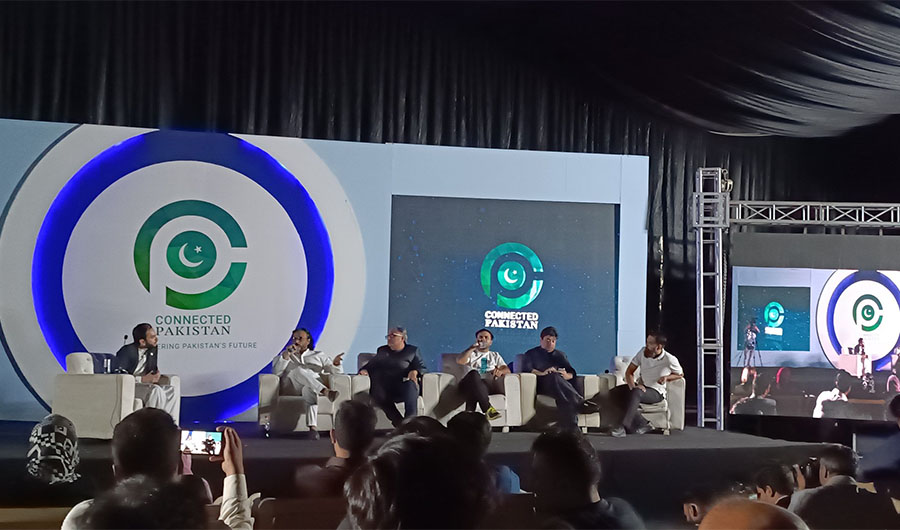 People attend Pakistan's largest tech conference Future Fest in Islamabad on May 13, 2022. (Social Media)