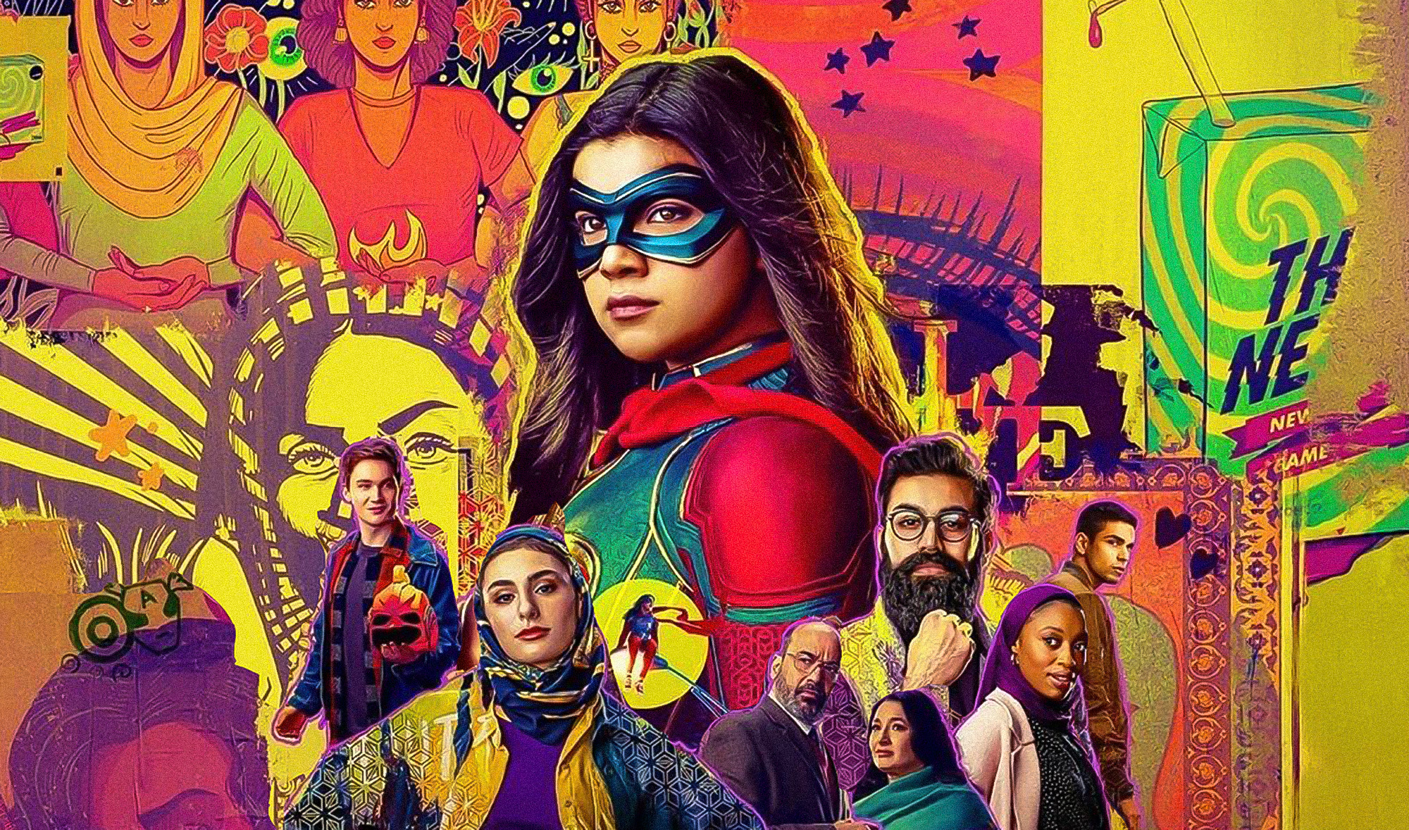 Poster of the upcoming Disney+ comic series Ms. Marvel. (Photo courtesy: @msmarvelofficial/Instagram)