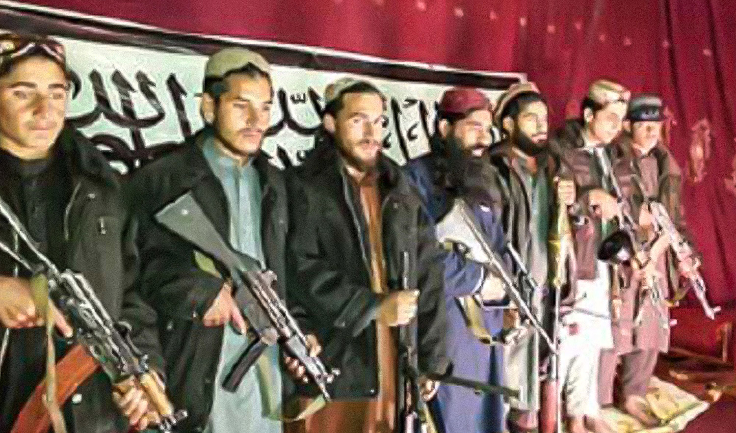 This handout photograph released by Tehrik-i-Taliban Pakistan (TTP) on December 17, 2014 shows Taliban fighters. (AFP/File)