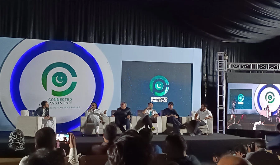 People attend Pakistan's largest tech conference Future Fest in Islamabad on May 13, 2022. (Social Media)