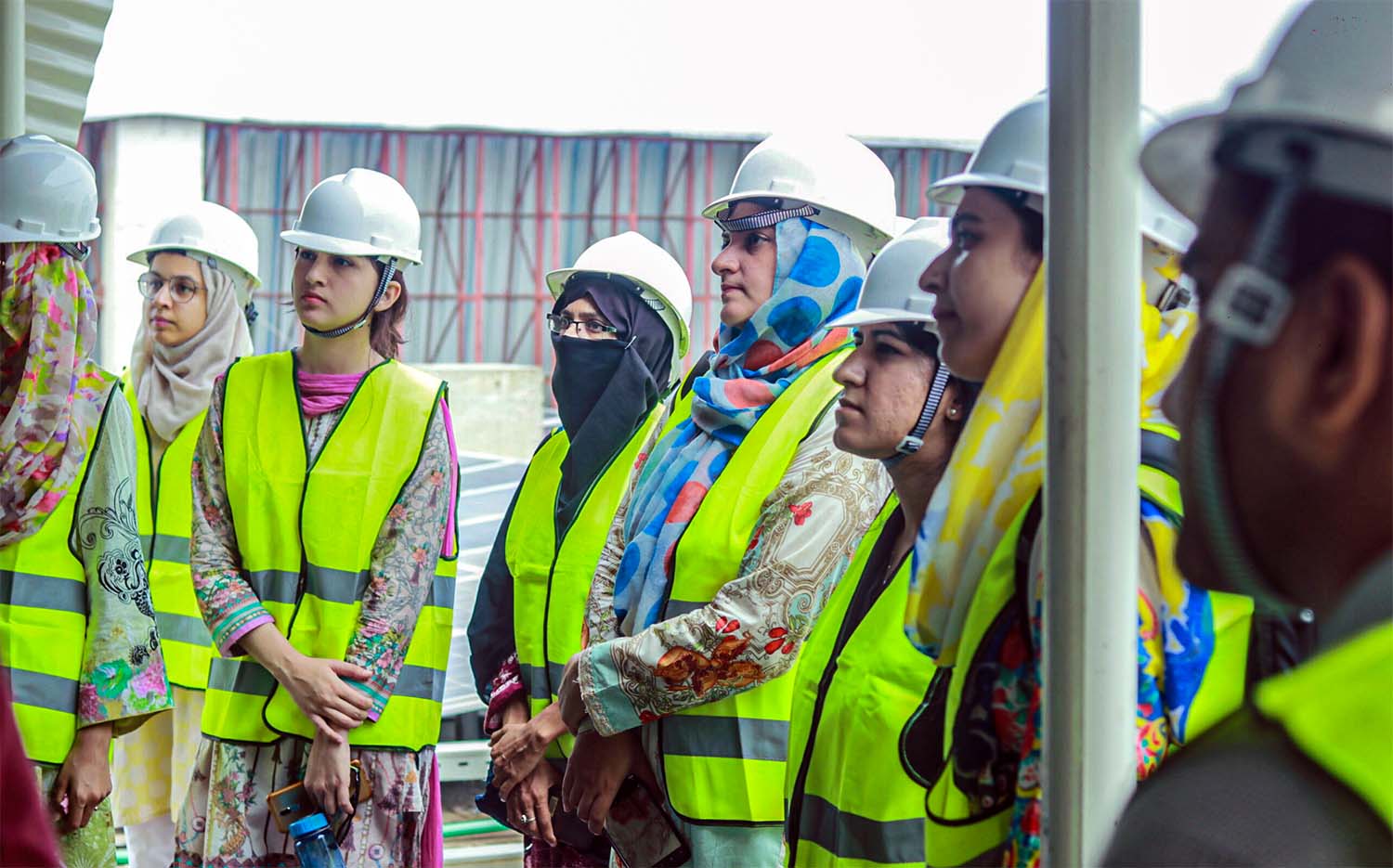 In this undated file photo, Pakistani women participate in Solar Photovoltaic (PV) Training organized by Women in Energy (WIE). (Photo courtesy: WIE/File)