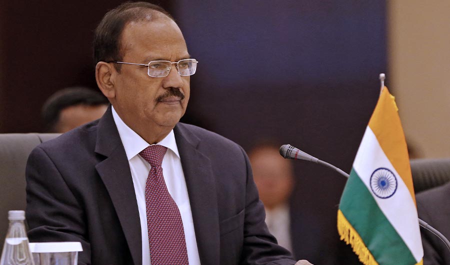 In this file photo, India’s National Security Advisor Ajit Doval is pictured in the Iranian capital Tehran on September 26, 2018. (AFP/FILE)