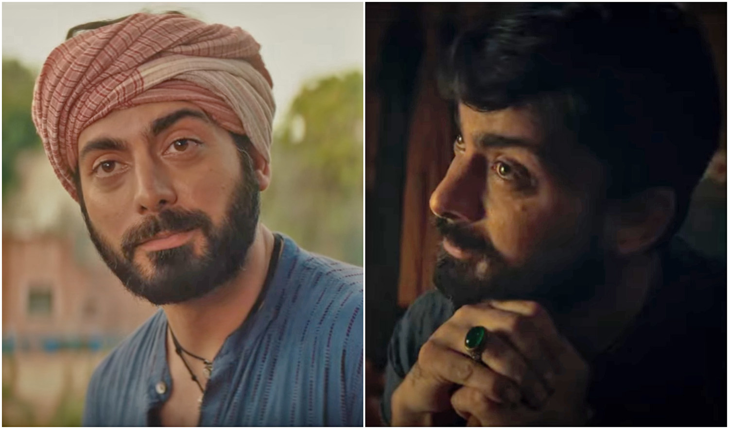 Screengrabs taken from the miniseries Ms. Marvel featuring Pakistani actor Fawad Khan.
