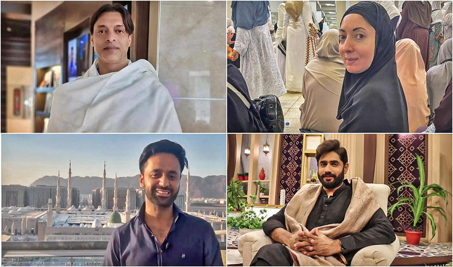 Pakistani celebrities who performed Hajj this year
