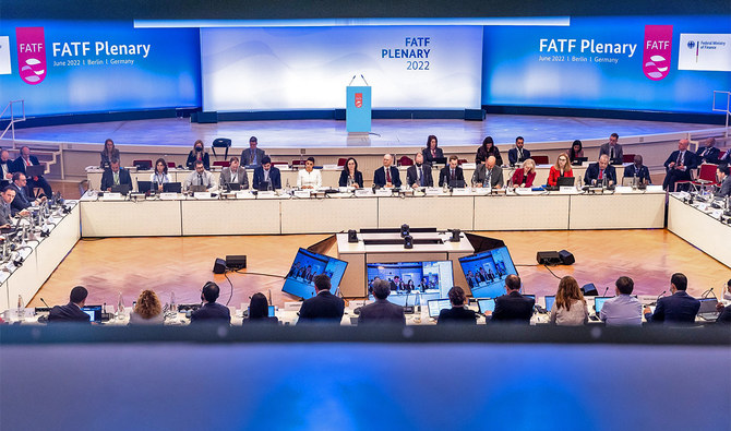 The picture shows FATF plenary meeting in Berlin, Germany, on June 17, 2022. (@FATFNews/Twitter)