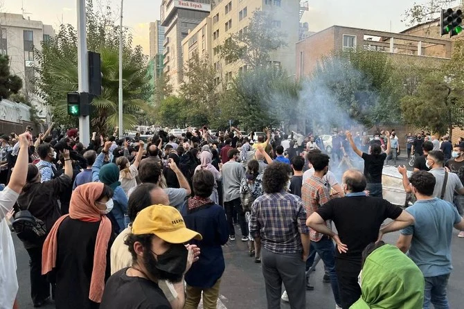 At least 41 people have died since the unrest began, mostly protesters but including members of the Islamic republic’s security forces, according to an official toll. (AFP)