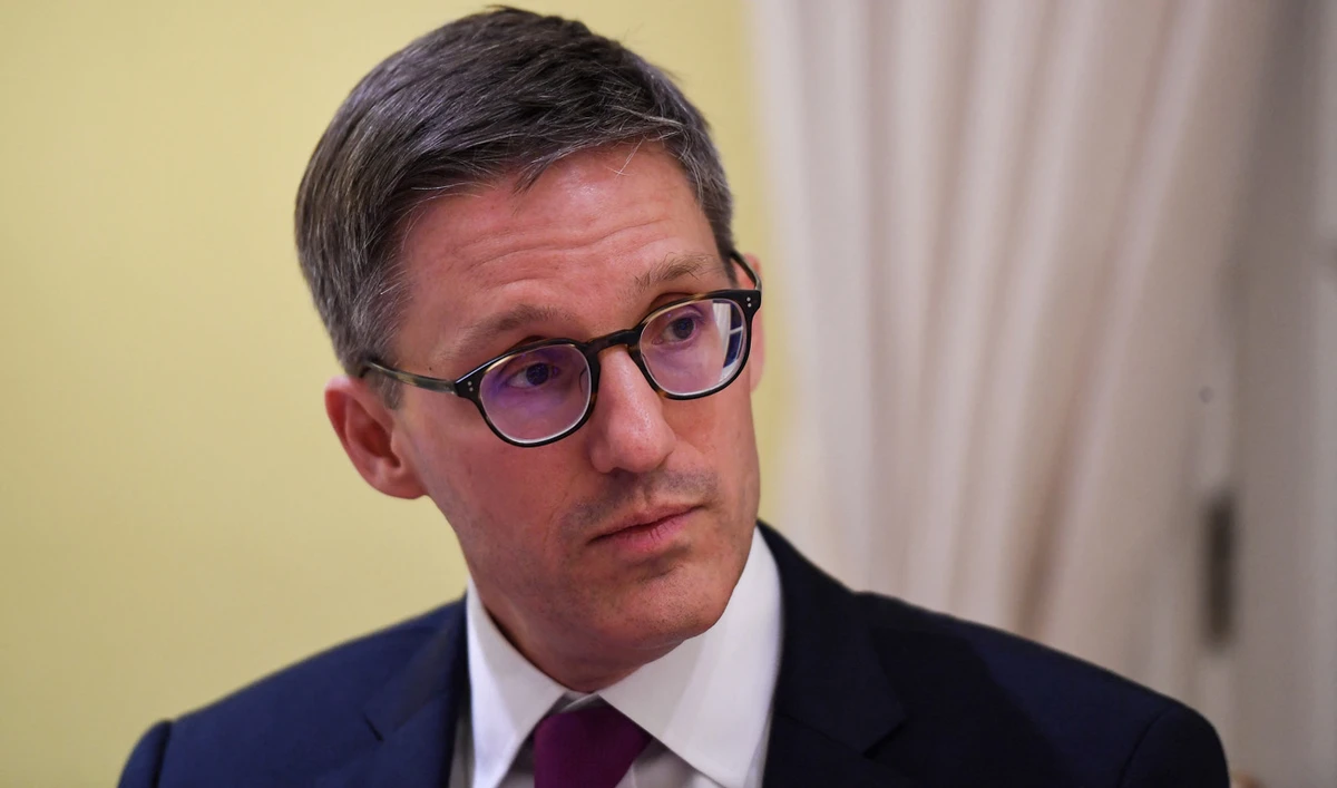 Senior counsellor to the US Secretary of State Derek Chollet attends a roundtable at the residence of the US ambassador to Vietnam in Hanoi on April 1, 2022. (AFP/File)