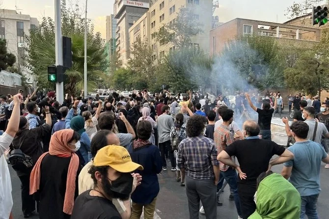 At least 41 people have died since the unrest began, mostly protesters but including members of the Islamic republic’s security forces, according to an official toll. (AFP)