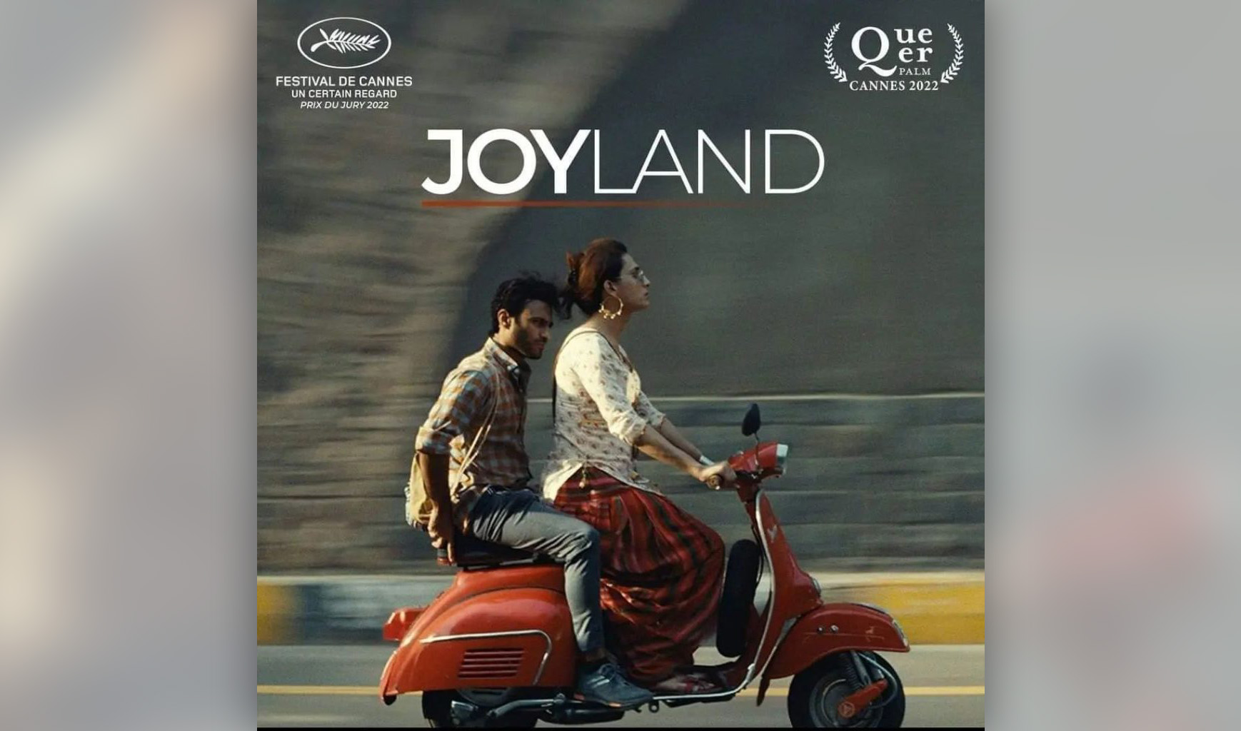 Poster of Pakistani movie Joyland. (Photo courtesy: social media)