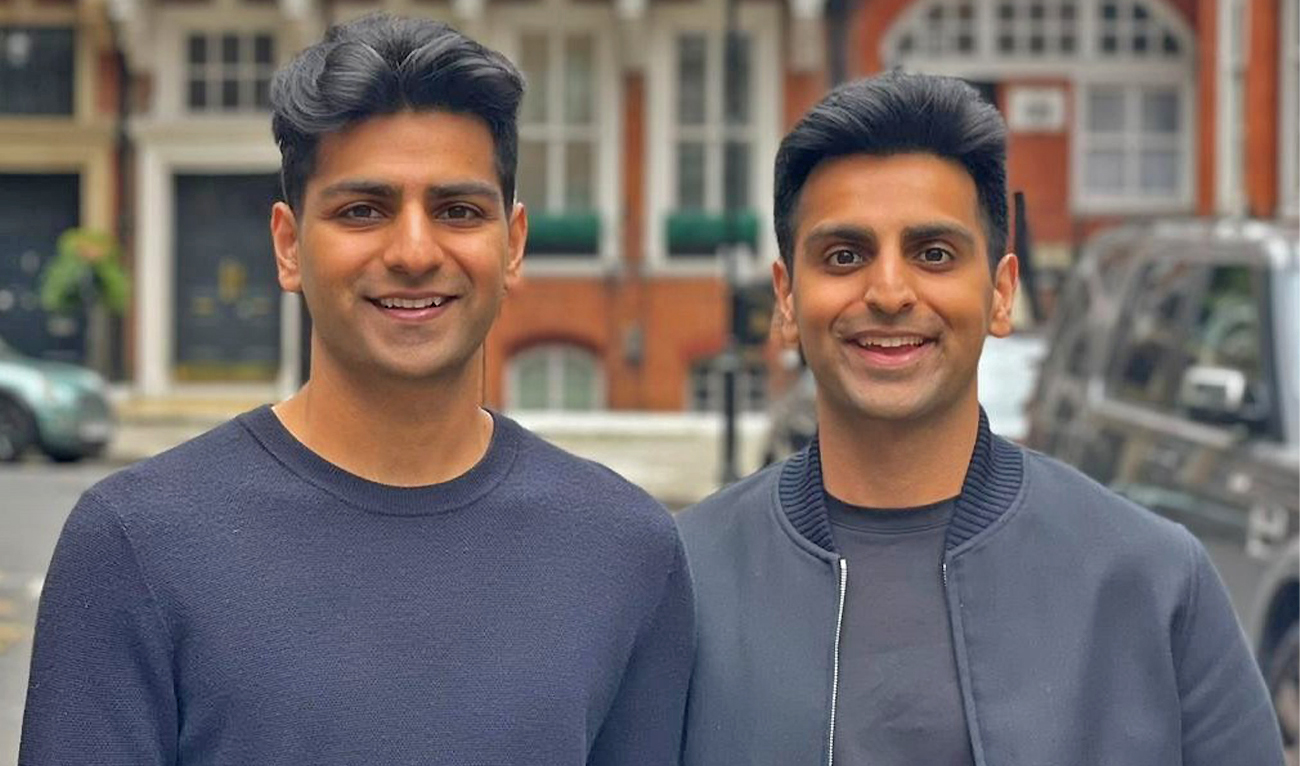 The undated photo shows Pakistani brothers Mohammed Amdani (right) and Ammar Amdani who have made it to this year's Forbes 30 Under 30 list. (Photo courtesy: Social media)