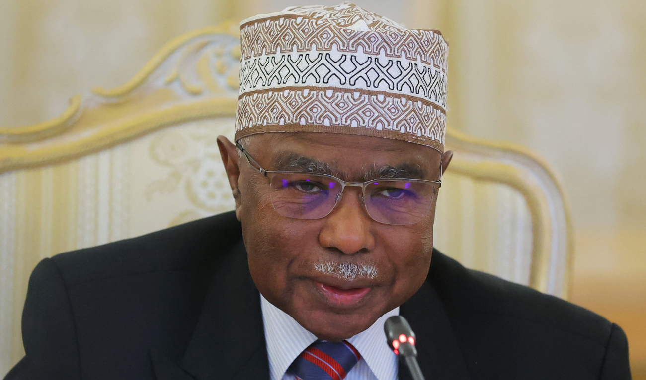 Secretary-General of the Organisation of Islamic Cooperation (OIC) Hissein Brahim Taha attends a meeting with Russian Foreign Minister in Moscow on October 24, 2022. (Photo courtesy: AFP/File)