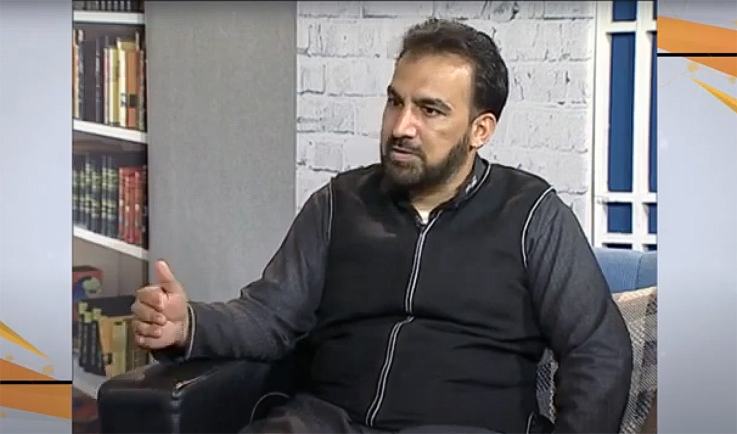 An undated file photo of Dr. Talha Muhammad Younas Alkashmiri. (Photo courtesy: @Raasikh/YouTube)
