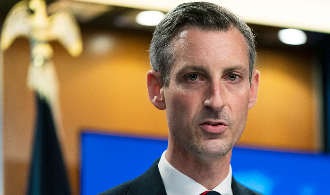 US State Department spokesman Ned Price speaks during a news conference at the State Department, March 10, 2022, in Washington, DC. (Photo courtesy: AFP/File)