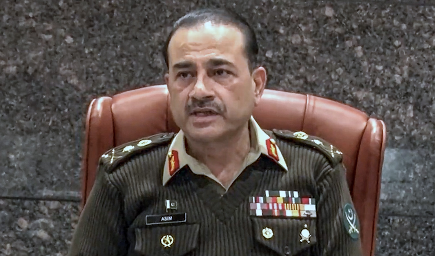 An undated file photo of Pakistan's army chief Asim Munir. (Photo courtesy: ISPR)