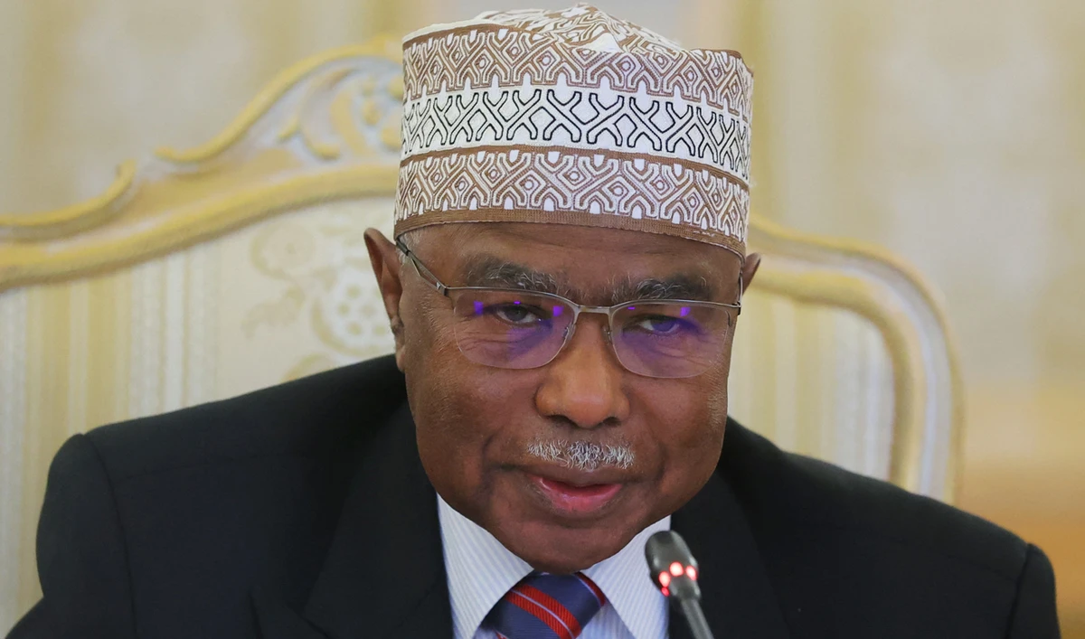 Secretary-General of the Organisation of Islamic Cooperation (OIC) Hissein Brahim Taha attends a meeting with Russian Foreign Minister in Moscow on October 24, 2022. (Photo courtesy: AFP/File)