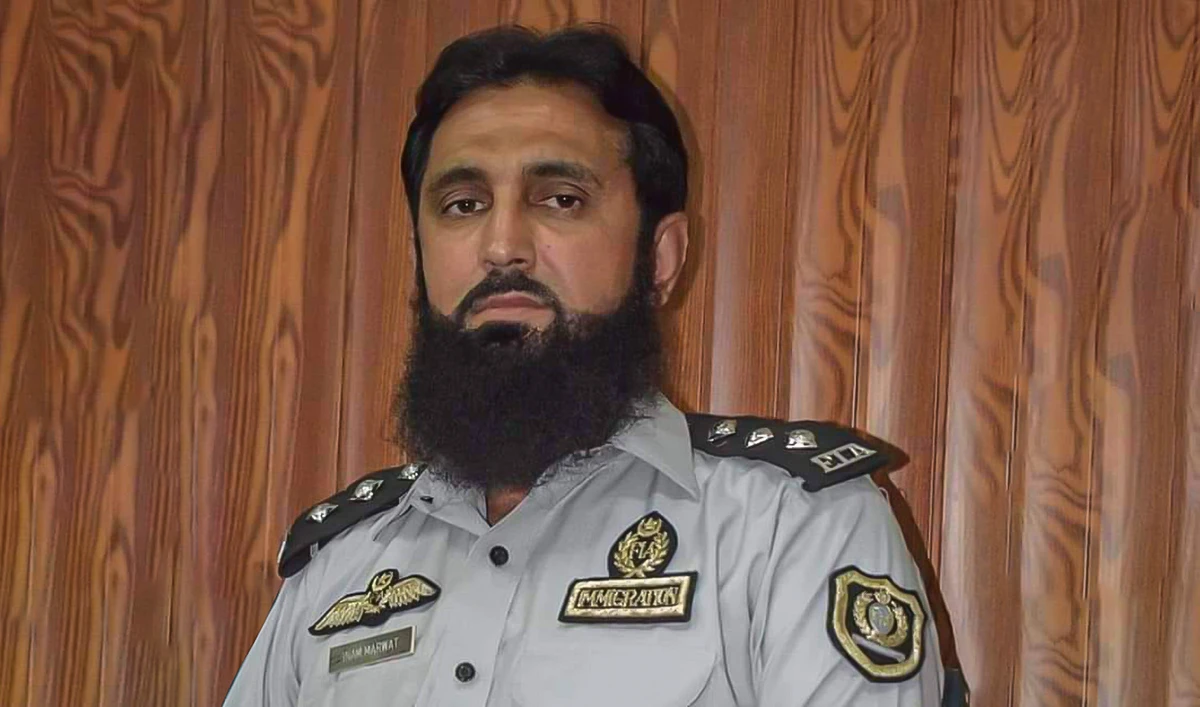 An undated file photo of Pakistan's Federal Investigation Agency (FIA) Assistant Director Inamullah Khan. (Photo courtesy: social media)