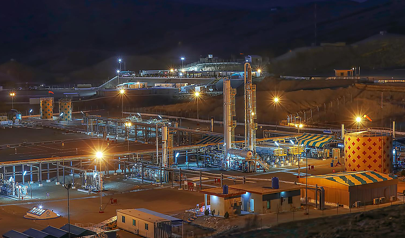 This undated handout photo, available on the Mari Petroleum Company Limited's official website, shows Zarghun South Gas Field in Balochistan. (Photo courtesy: MPCL)