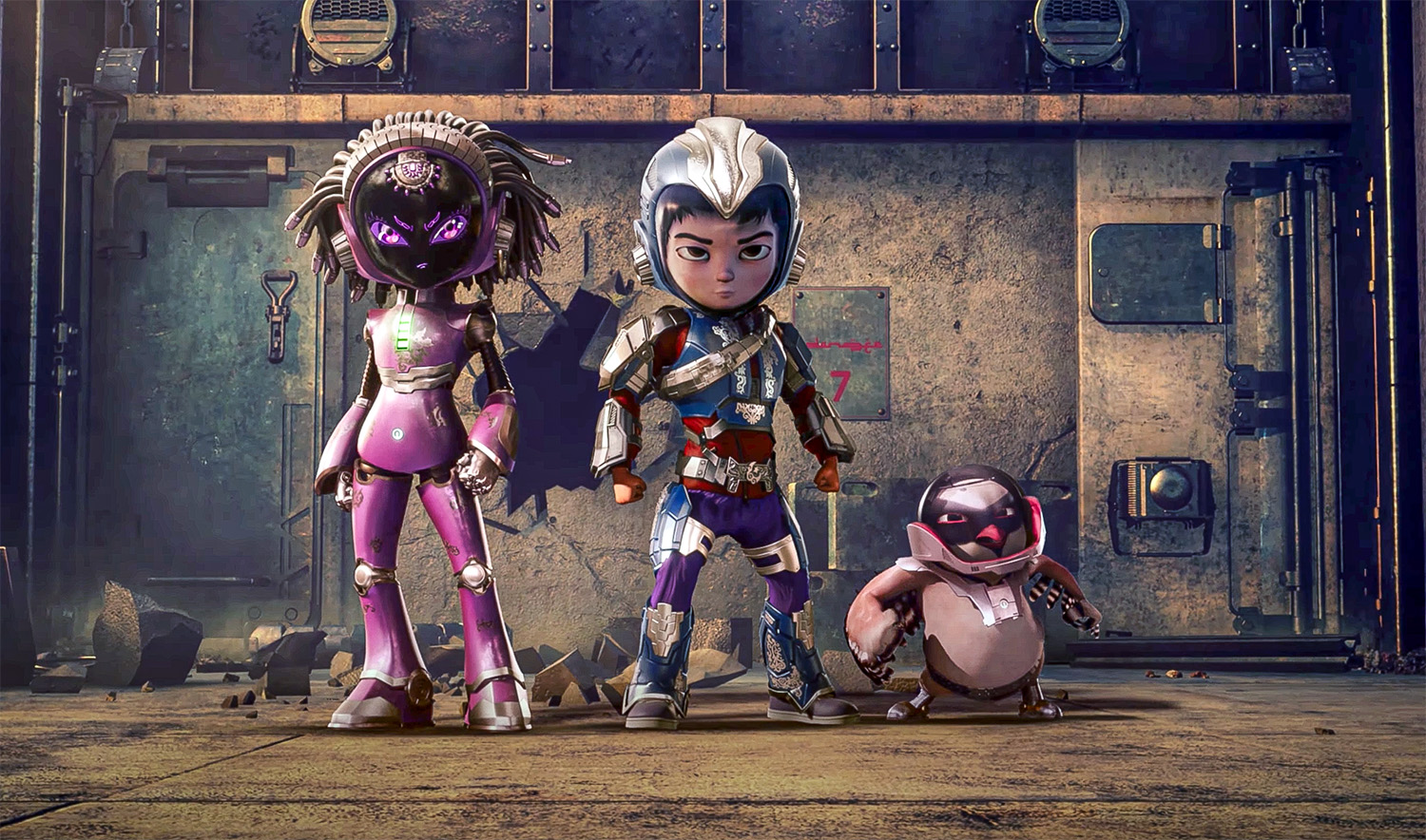 A still from the trailer of the upcoming Pakistani stereoscopic 3D animated feature film "Allahyar and the 100 Flowers of God." (Photo courtesy: @3rdWorldStudios/YouTube)