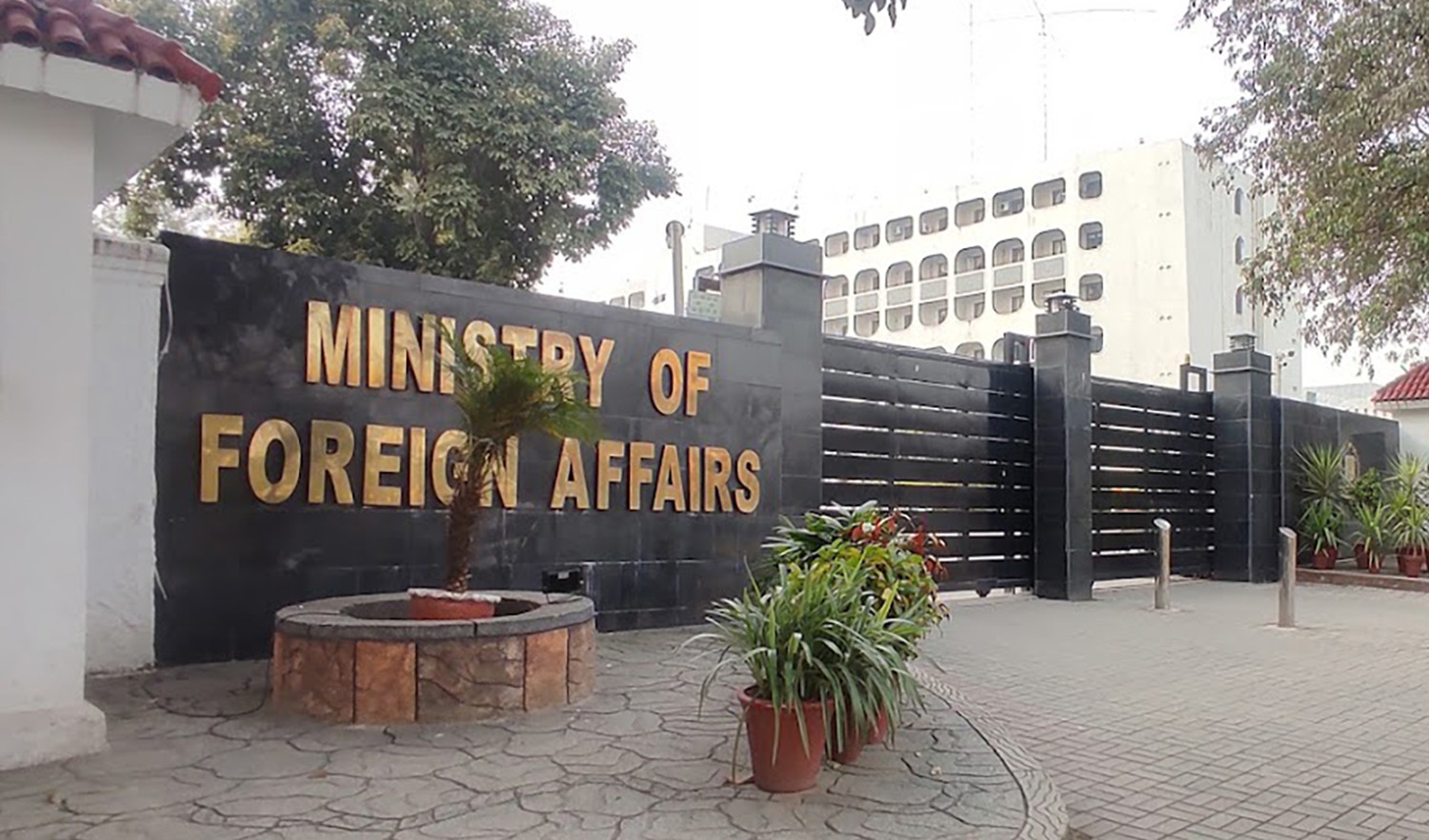 This photograph shared on social media in January 2023 shows a general view of the Ministry of Foreign Affairs' building in Islamabad, Pakistan. (Photo courtesy: Numariq Nazir/Google Maps)