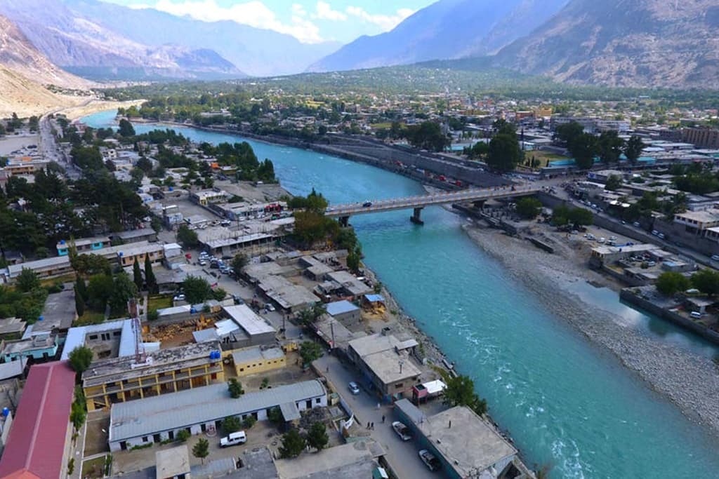 The undated photo shows a settlement in Pakistan’s northern Gilgit-Baltistan region. (Tourism & Culture Department Gilgit-Baltistan/Website)